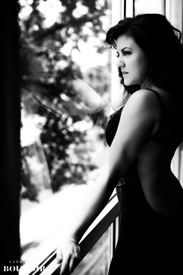 MISS "N" SAID... "Kara has been one of my favorite photographers for a few years now. I've had friends that have done shoots with her and I've admired her work from afar thinking one day I'd like to do that. 'One day' finally came and I took the plunge. I was a little nervous going into it but the moment I walked in the door I felt so comfortable. Kara has a way of making you feel confident in your own skin. There wasn't one moment during my shoot where I thought 'I wonder if my thighs look big? Can you see my cellulite/stretch marks? Do I look fat? Are my boobs big enough? Do I look skinny?' I felt beautiful posing in my nothingness."