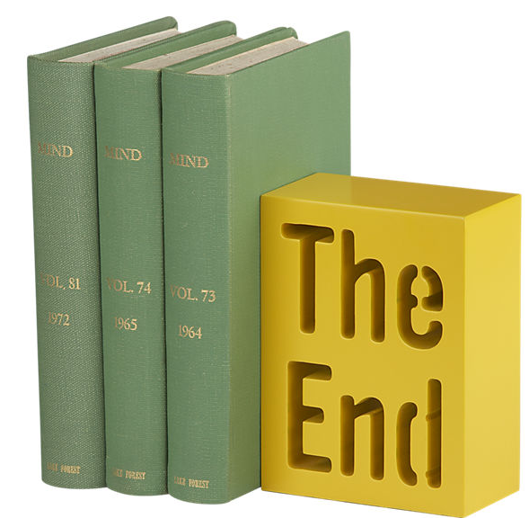 CB2 - The End bookends