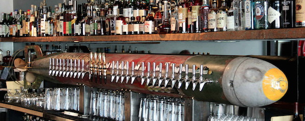 30 taps poured out of a torpedo! http://barrelheadsf.com/