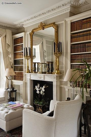 Not a fan of art? Use a ornate mirror instead!
