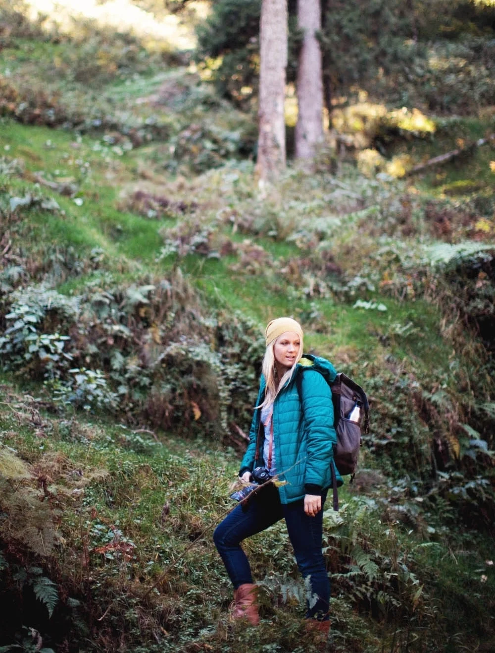 Hiking in the Himalayan Mountains - photo by Jordan Leassig
