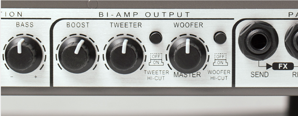 Bi-amp Flexibility