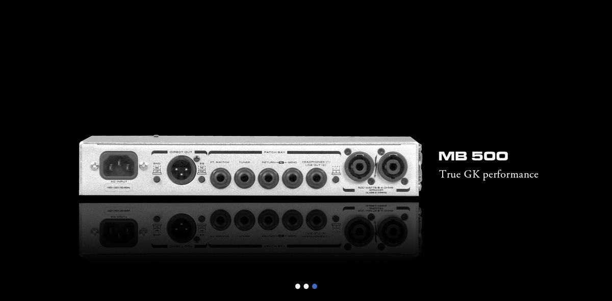 MB 500 Specs — Gallien-Krueger