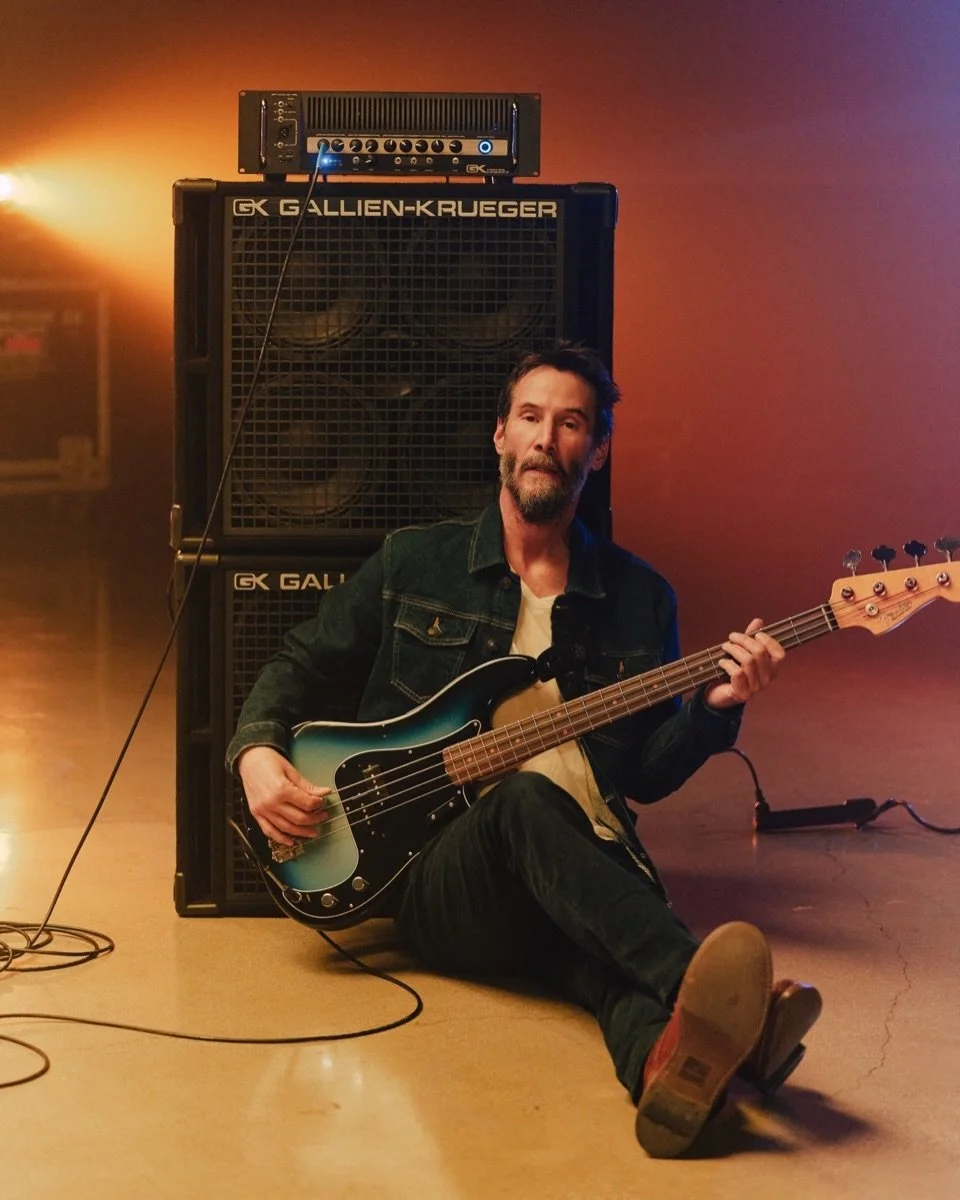 @dogstarband&rsquo;s new album &ldquo;All In Now&rdquo; is out today! Keanu used the Fusion 1200S on the record and is taking the new RB Legacy on the road with him for the band&rsquo;s upcoming tour! Keanu&rsquo;s tone and bass lines really stand ou