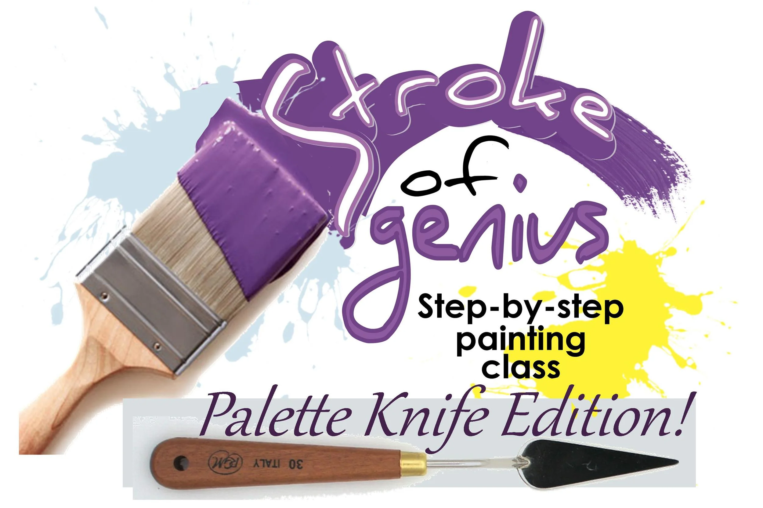 Stroke of Genius, Palette Knife Edition
