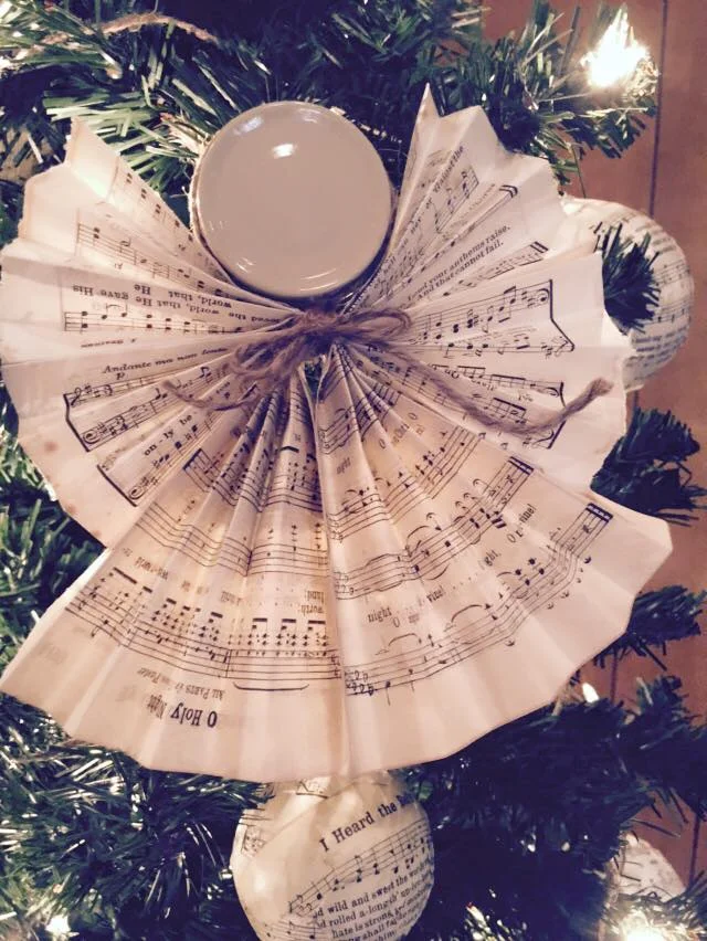 Beautiful handmade ornaments from local artisan Sheri Bush.