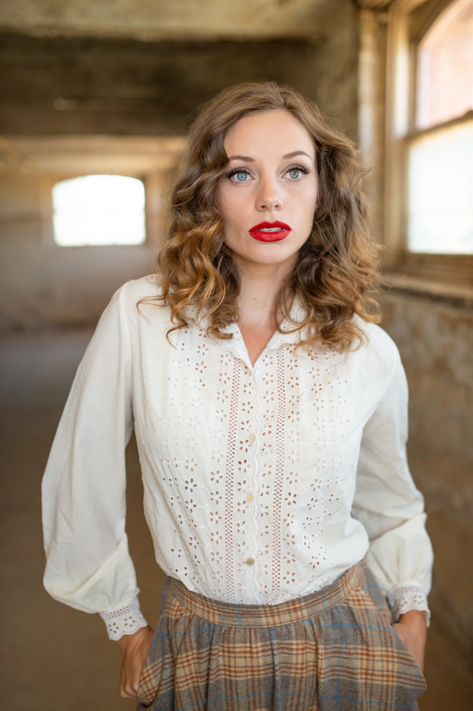 Window light: I used the Nikon D4 with a Sigma 35mm 