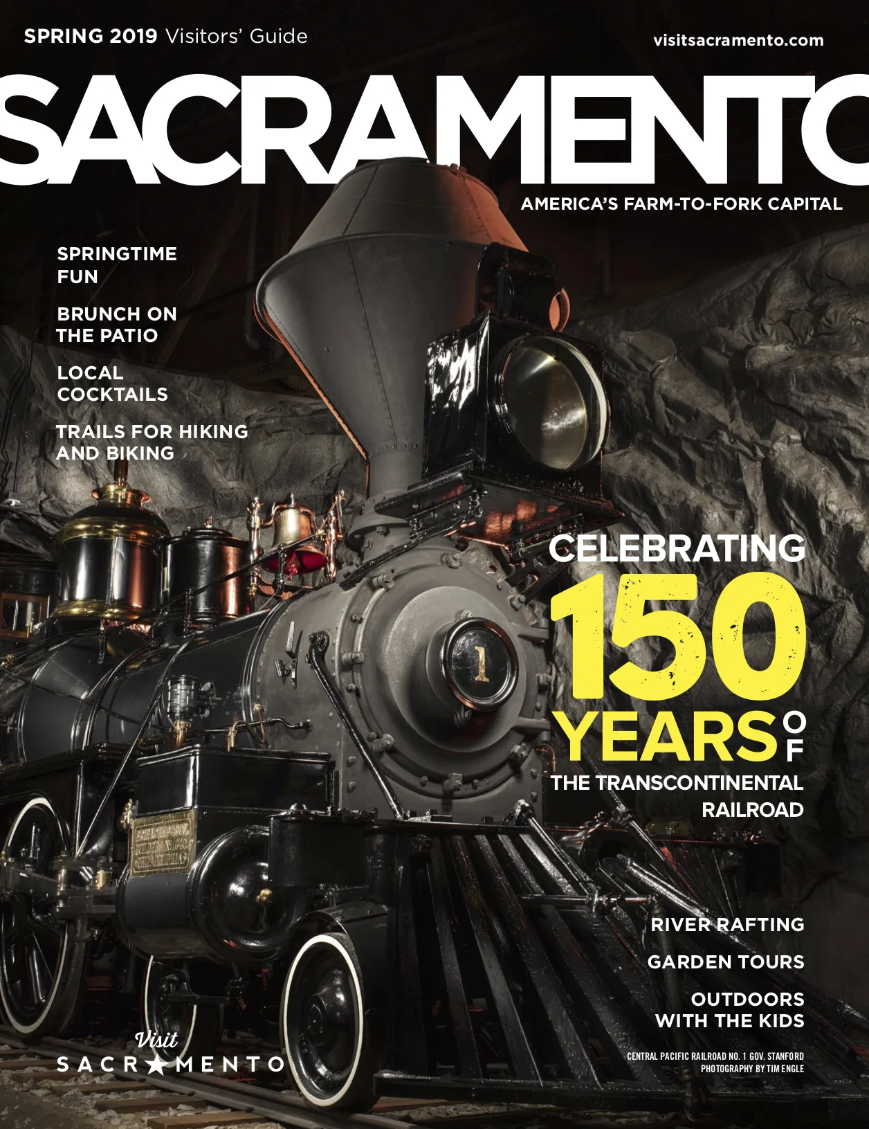 Recent cover the Sacramento visitors guide. 