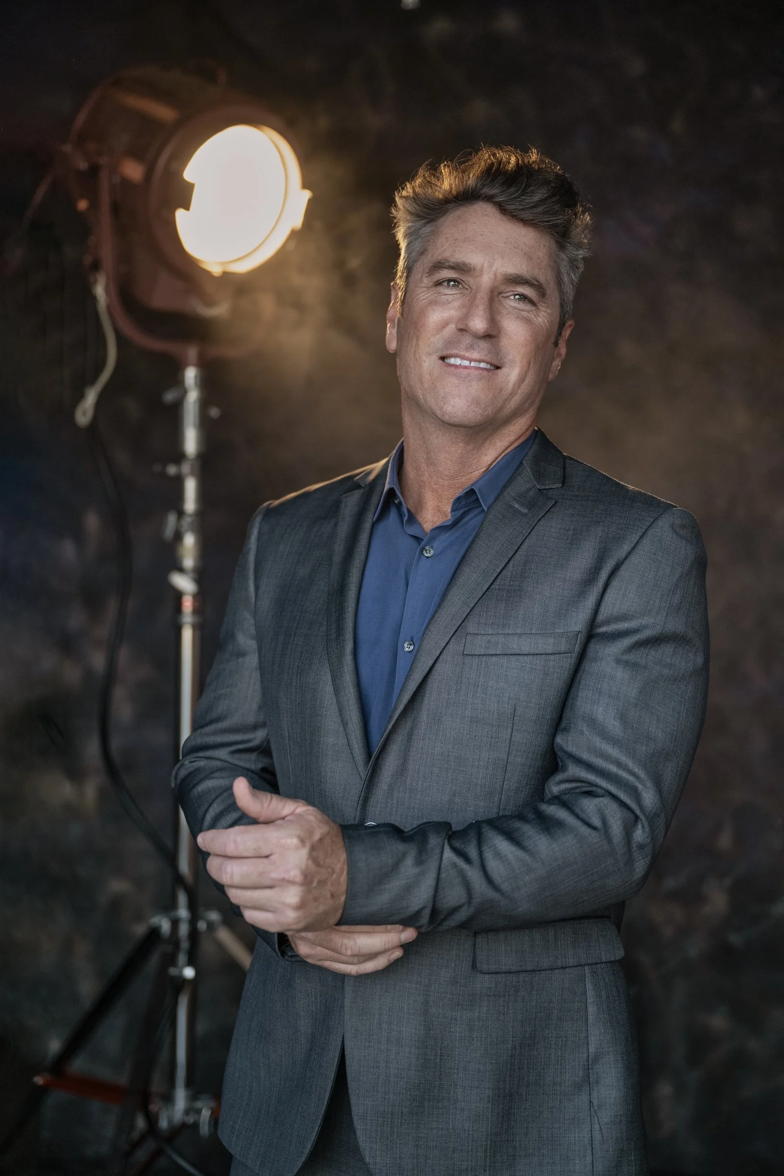 Commercial portrait created using one off-camera light.