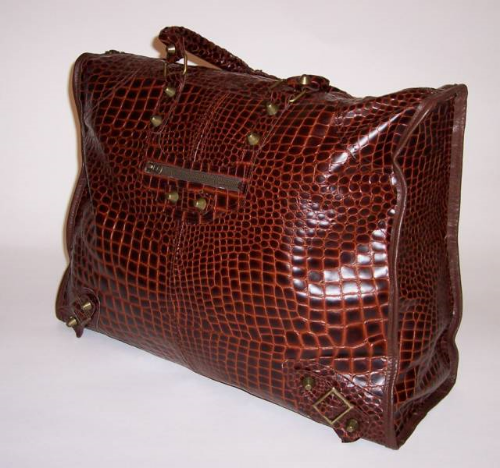 Handcrafted Over-Sized Leather Tote Bag
