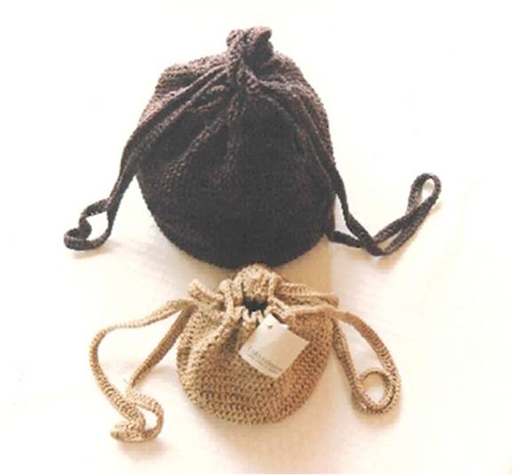 Hand Crocheted Large & Small Handbags