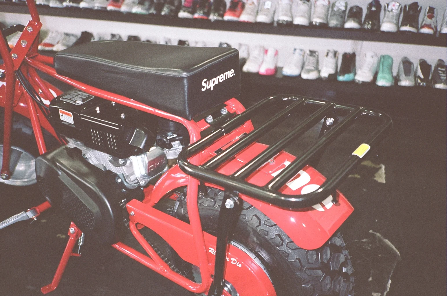 supreme coleman mini bike retail
