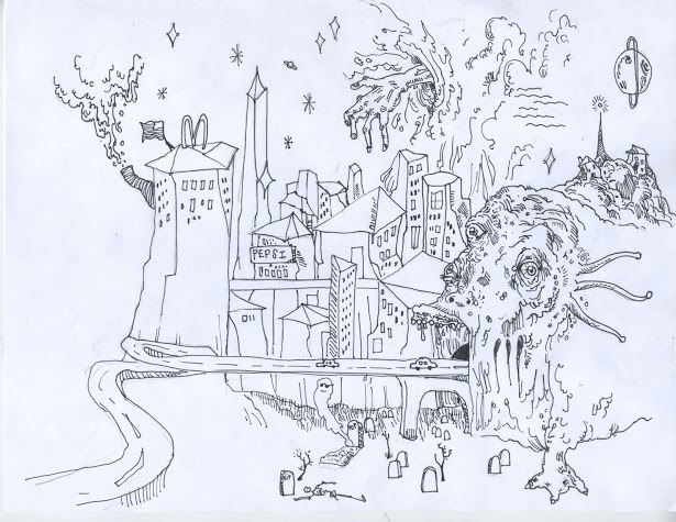 Hyperbolic Landscape