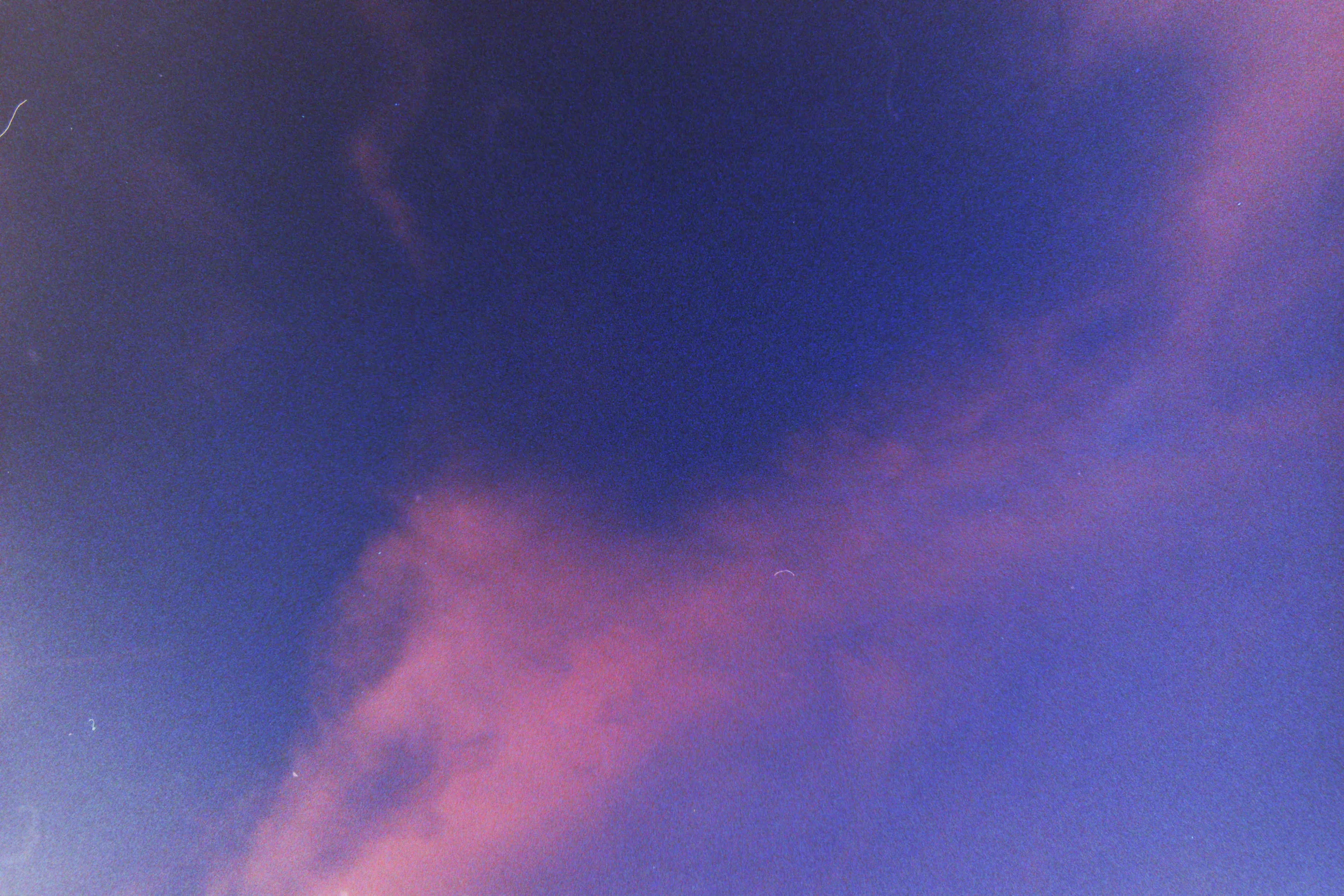 in evening air