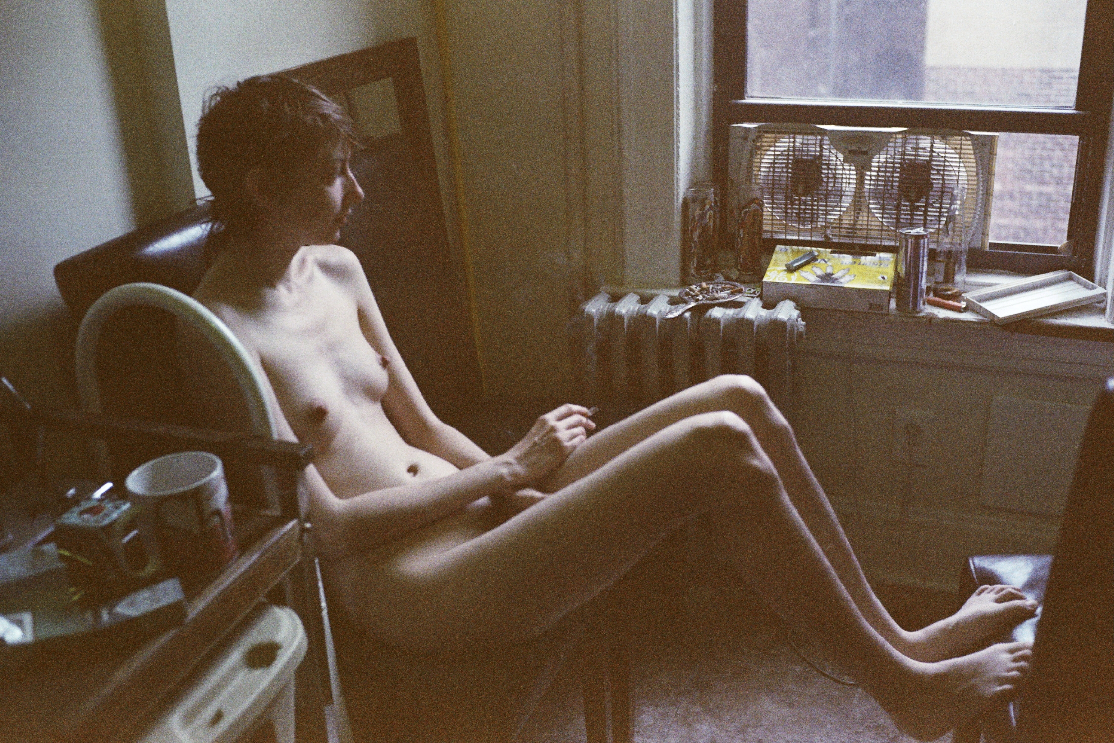 caprice morning cigarette, brooklyn, july 2012