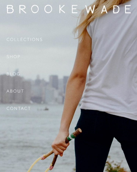 Visit BROOKE WADE's gorgeous site to browse collections, learn about her process, and to snag the last few lovely things that aren't already sold out!