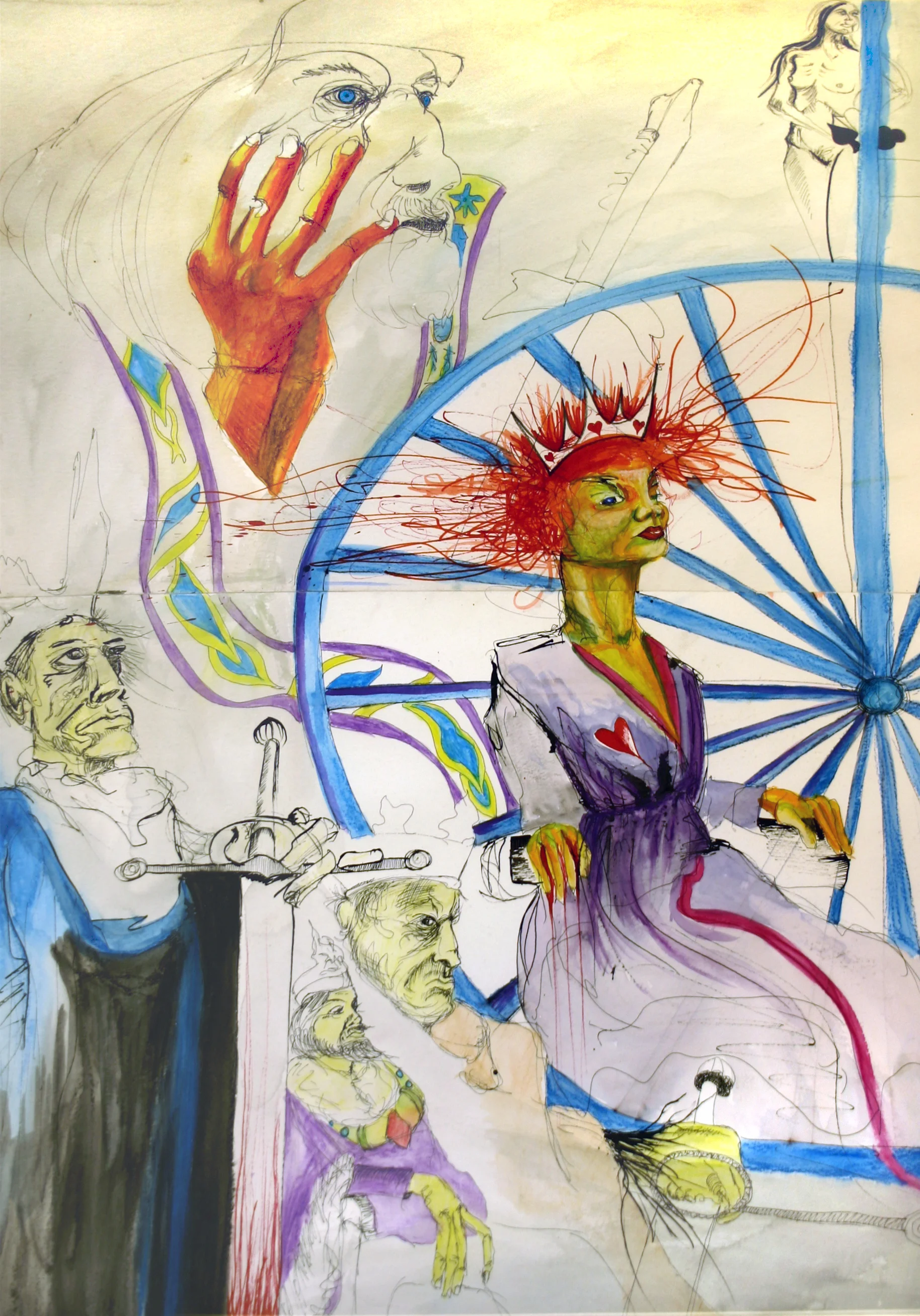 Paint - Queen and her kings.jpg