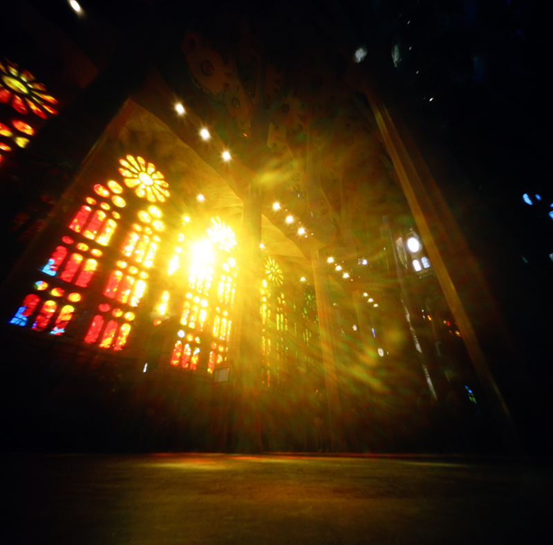 An intentional image of the Sagrada Familia and my entry for the WPPD gallery.