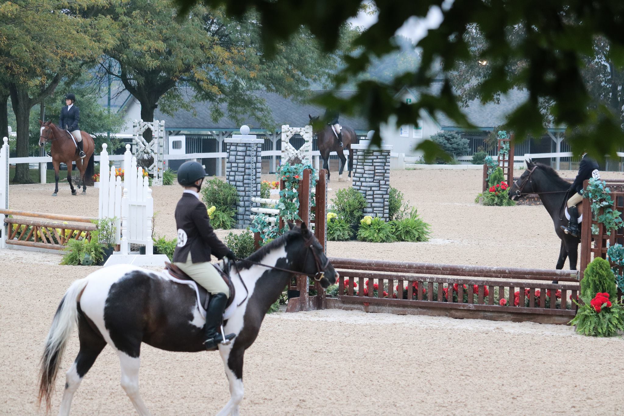 Claire & Roxy showing off their moves!