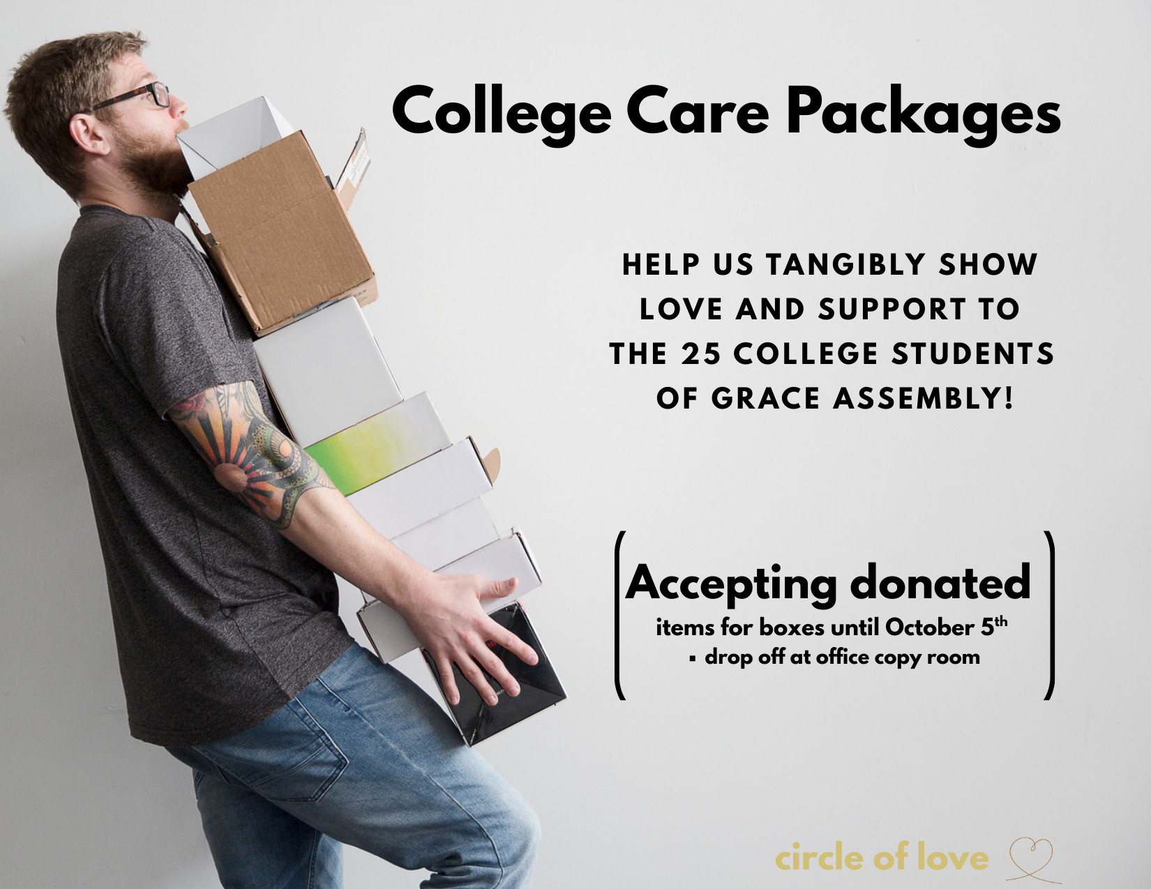 College Care Package Donations