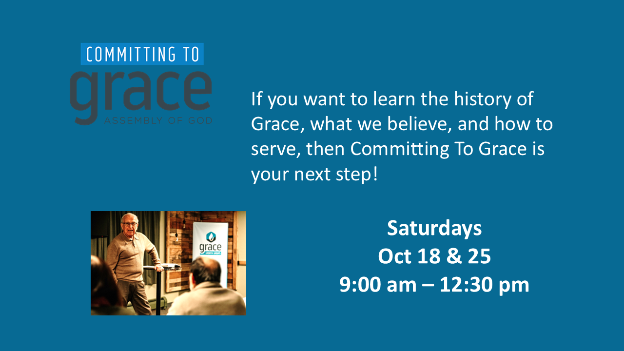 Committing To Grace
