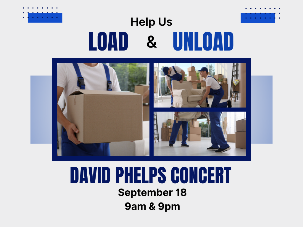 Loading And Unloading For David Phelps Concert