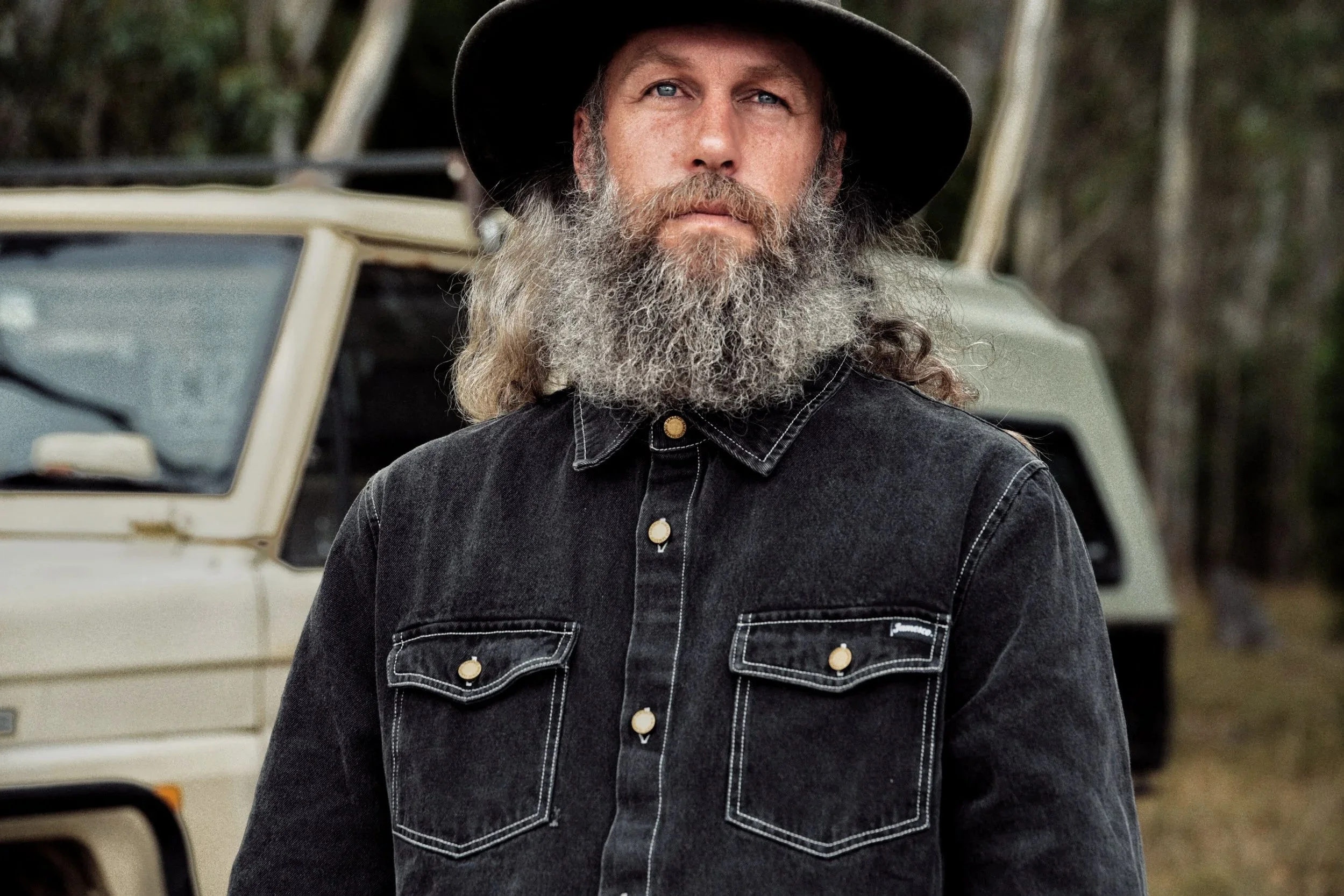Blackwood 2.0 - Heavy Weight, Stone Washed denim