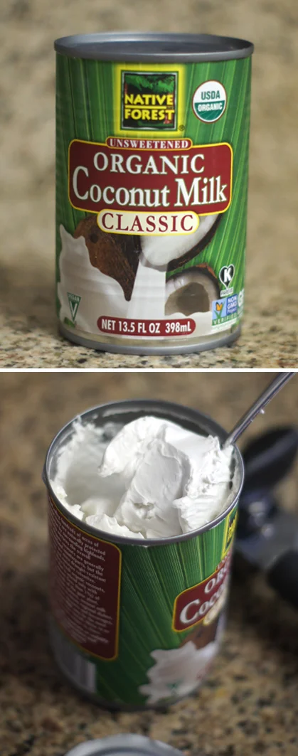 Native forrest brand coconut milk--one of the only brands that comes in a BPA free can! 