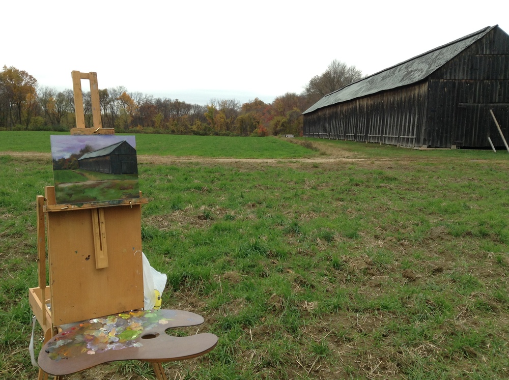  The tobacco barn near my Uncle John and Aunt Mary's house 