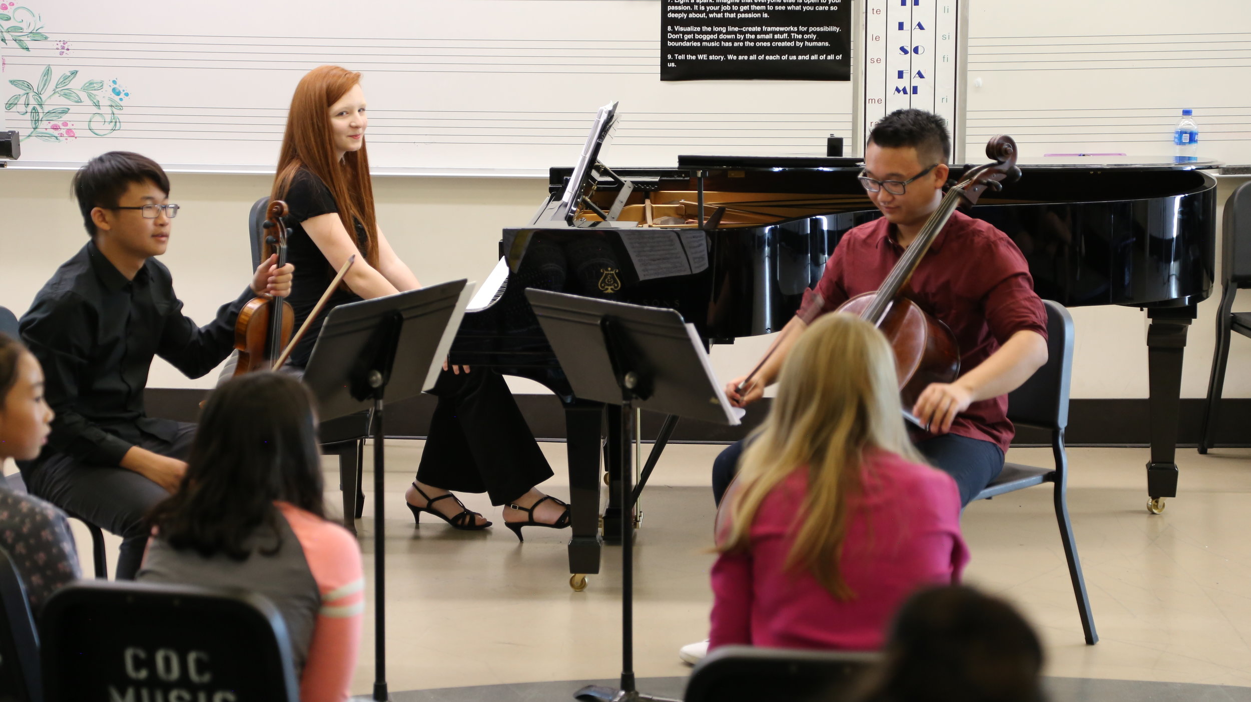 Master Class with Cheryl Norman-Brick, violinist with LA Chamber Orchestra