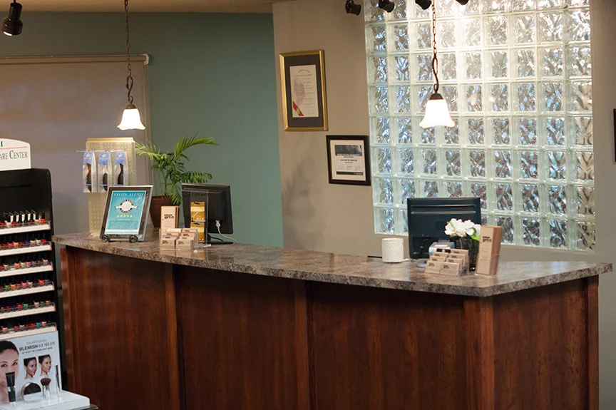 Front Desk at Salon Alexis
