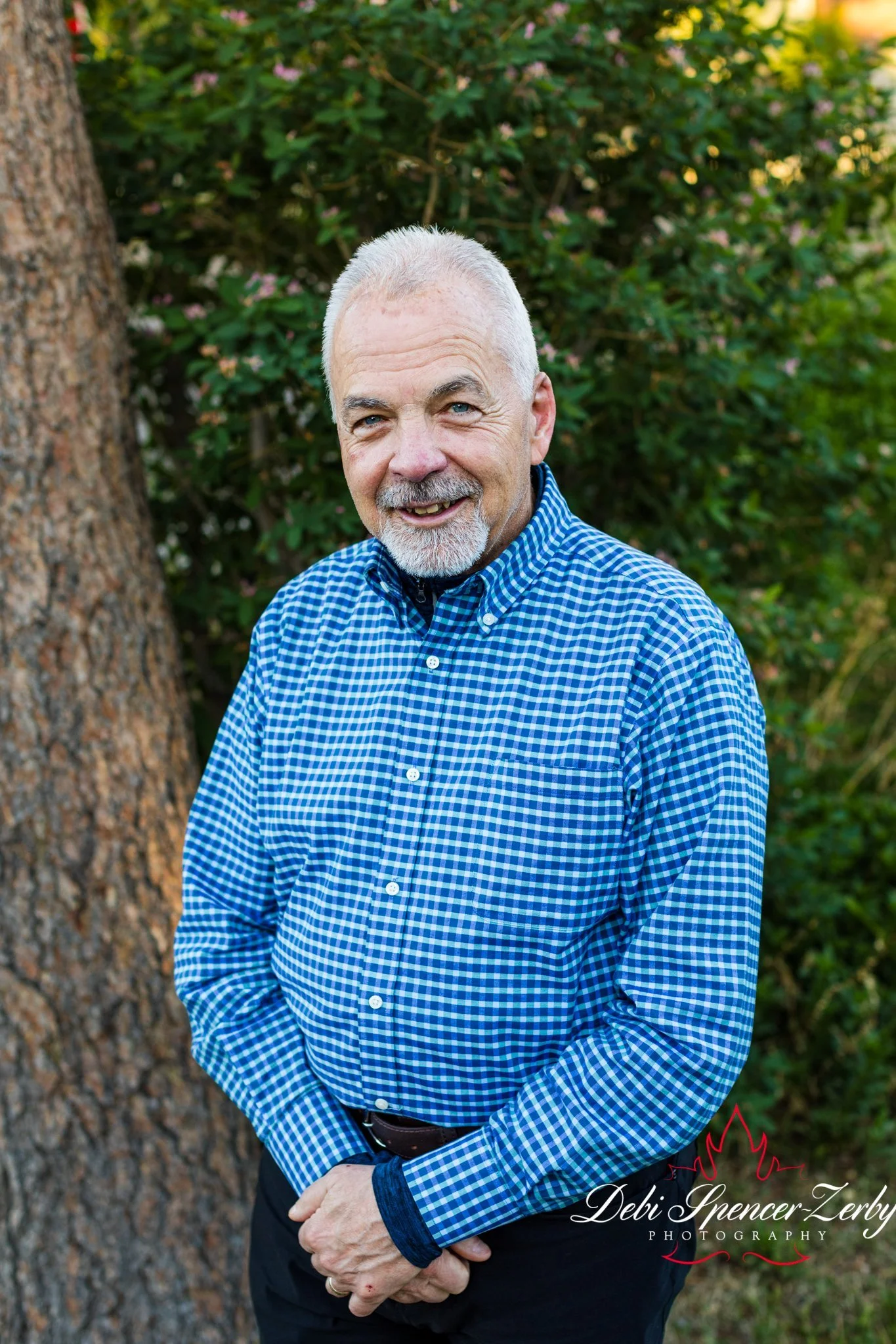 Outdoors professional headshot.