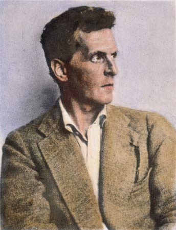 Ludwig Wittgenstein, oil over a photograph, undated. The Granger Collection, New York