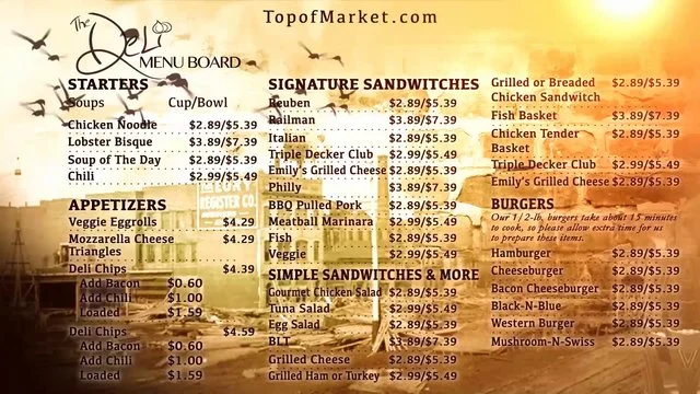 Digital Signage Examples