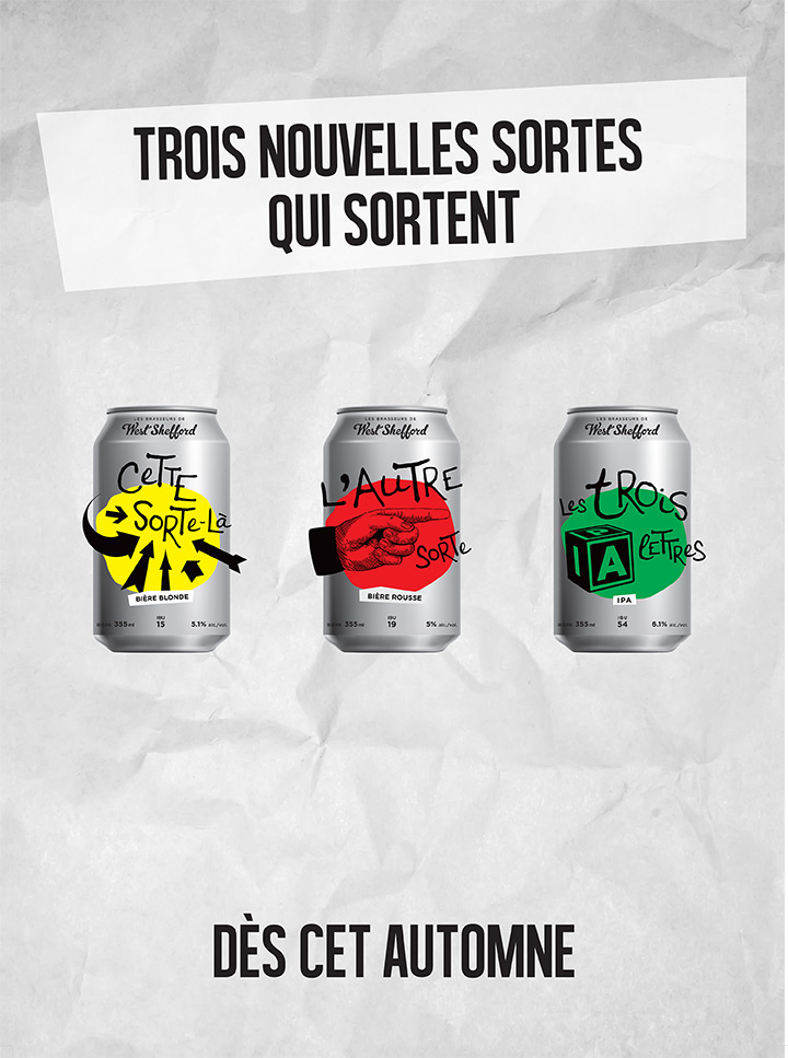 Affichage - Bière West Shefford