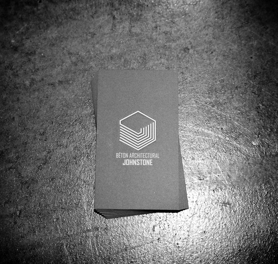 Béton Johnstone - Branding