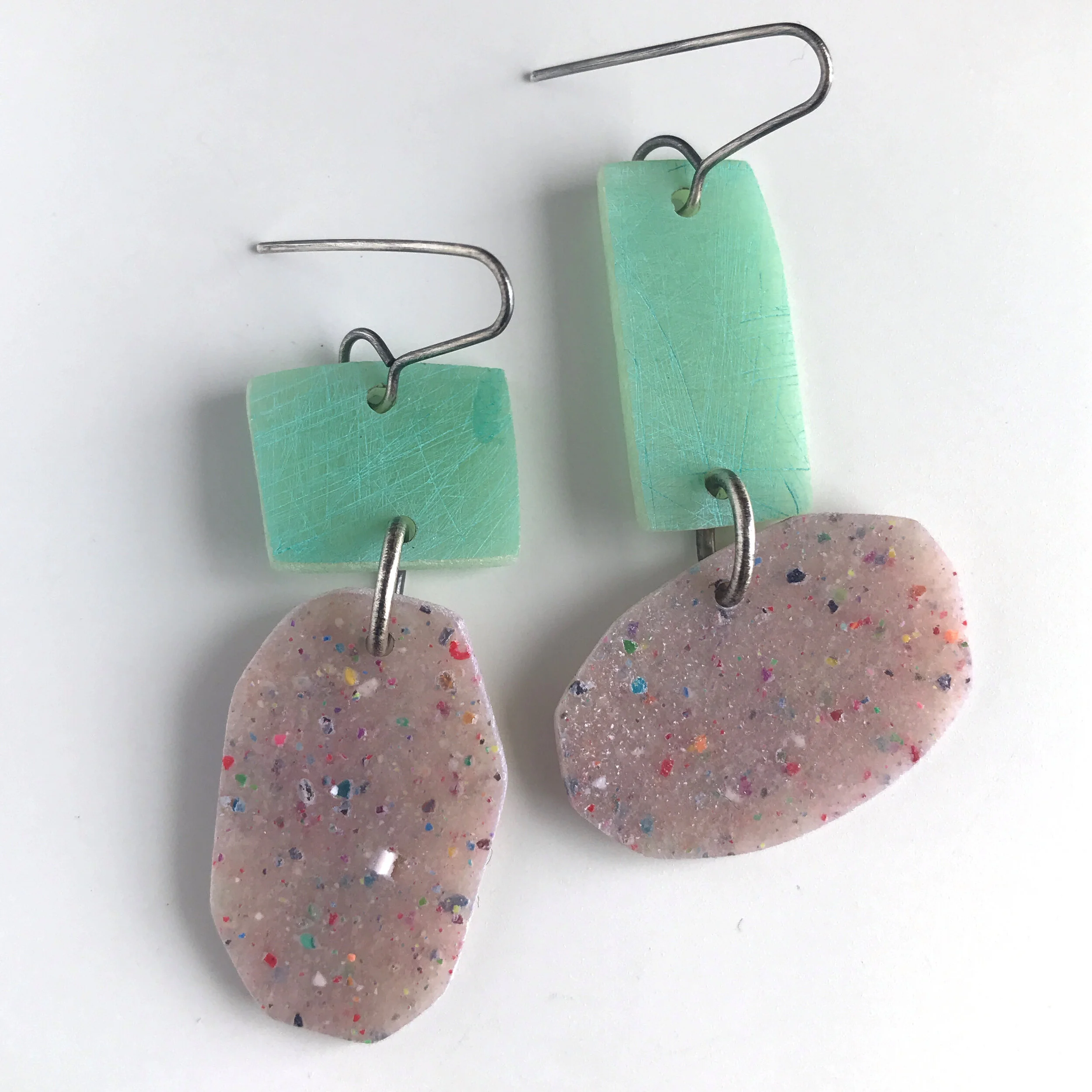 green-debris-recycled-earrings.JPG