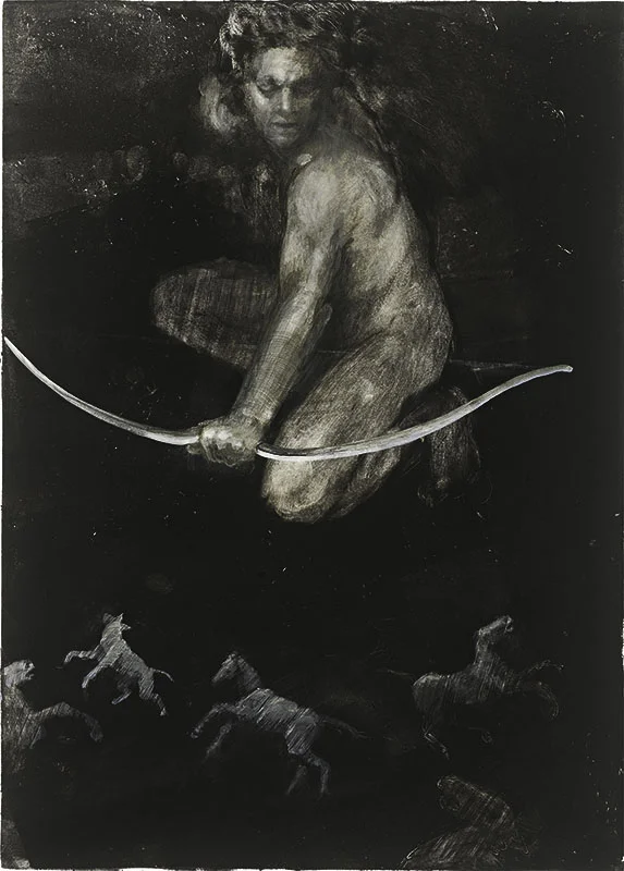 Apollo Sends Plague Arrows into the Camp of the Greeks