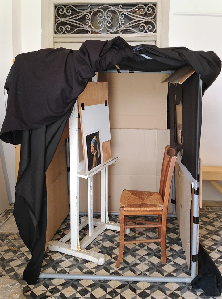Our first camera obscura.
