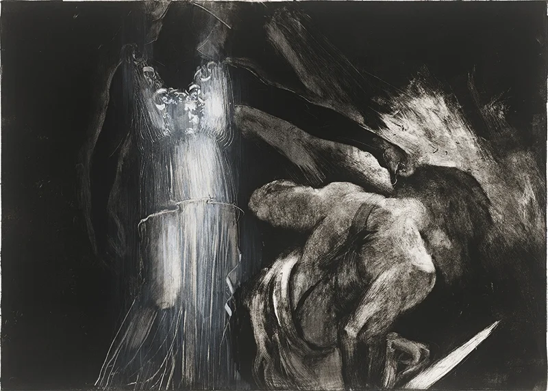 Athena Prevents Achilles from Killing Agamemnon