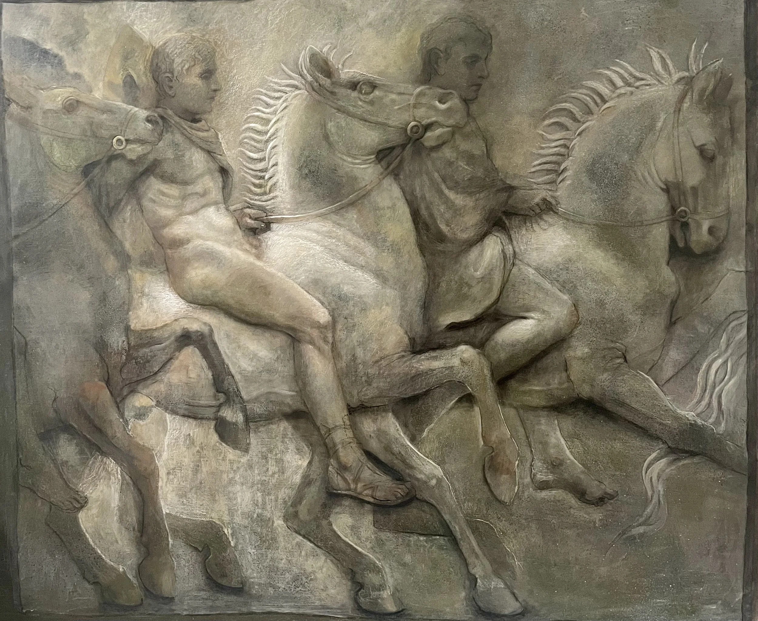  1 × 1.20 m  Oil on canvas 
