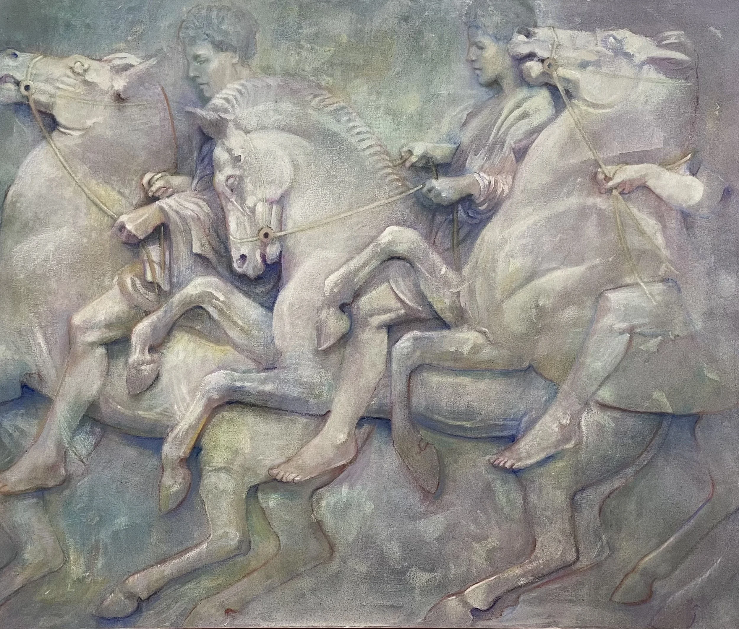  1 × 1.20 m  Oil on canvas 