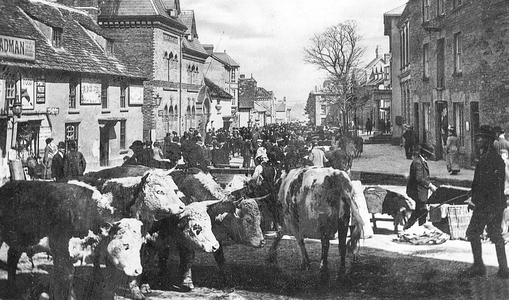 Broad Street on Market Day, 1921