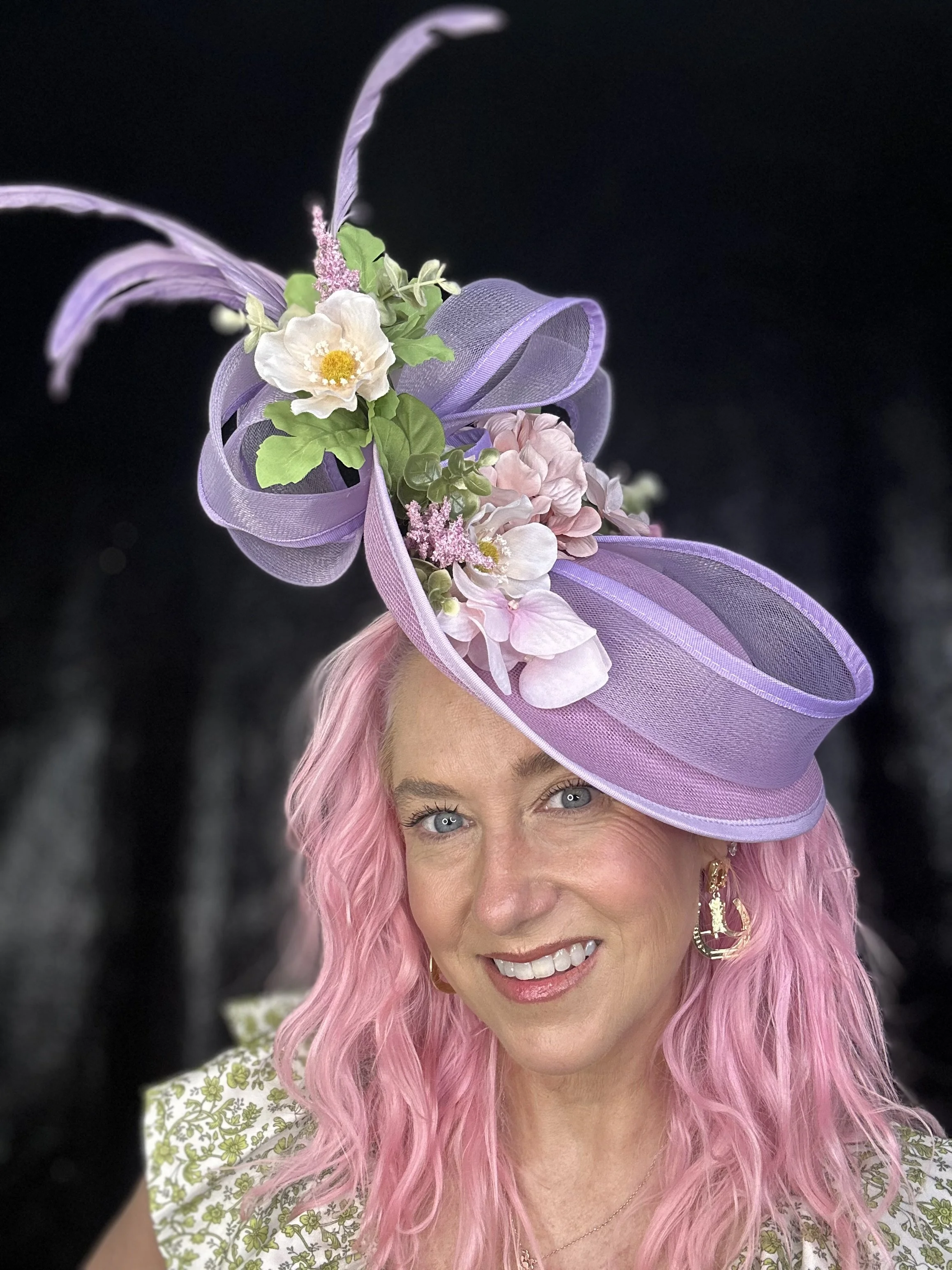 Lavender Blossom Fascinator