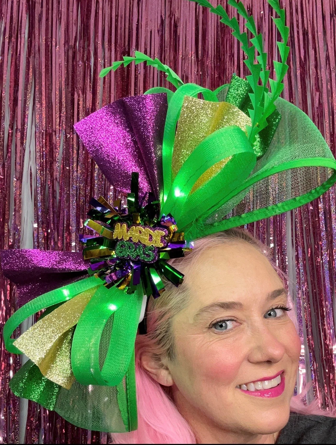 Mardi Gras Headband