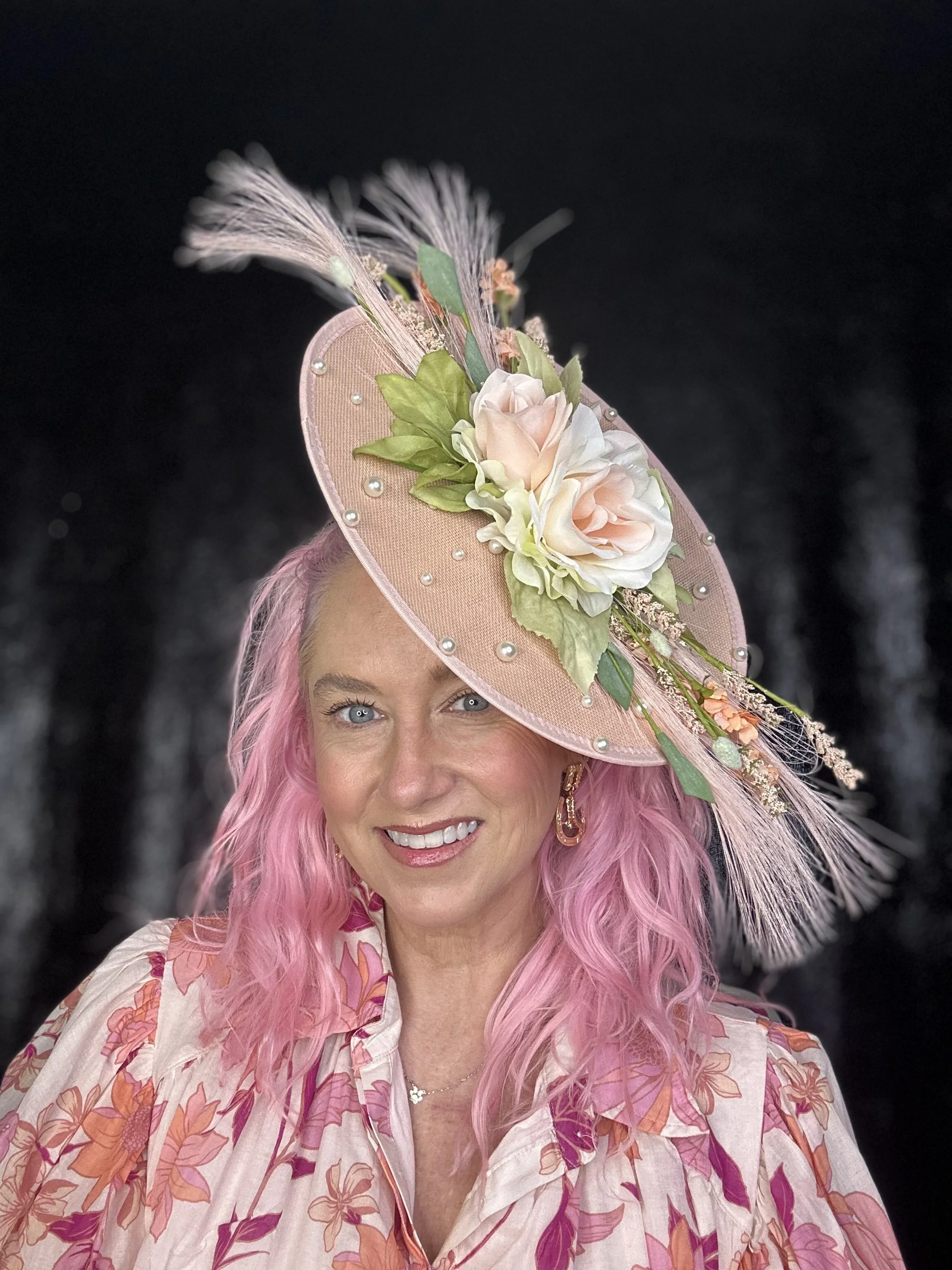 Floral Elegance Fascinator