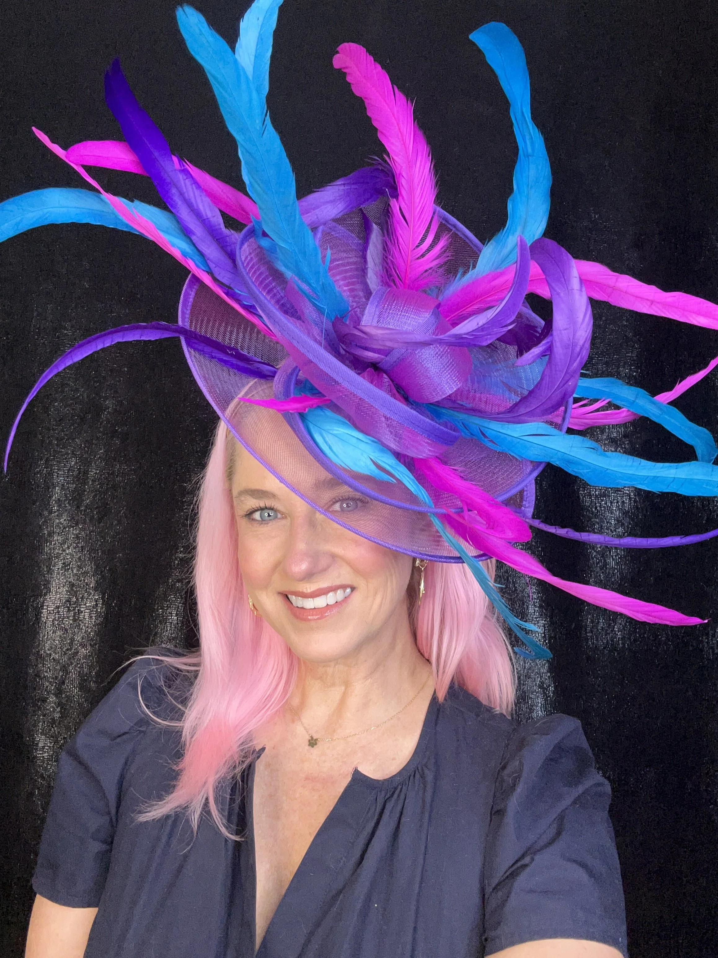 Purple, Turquoise, Fuchsia