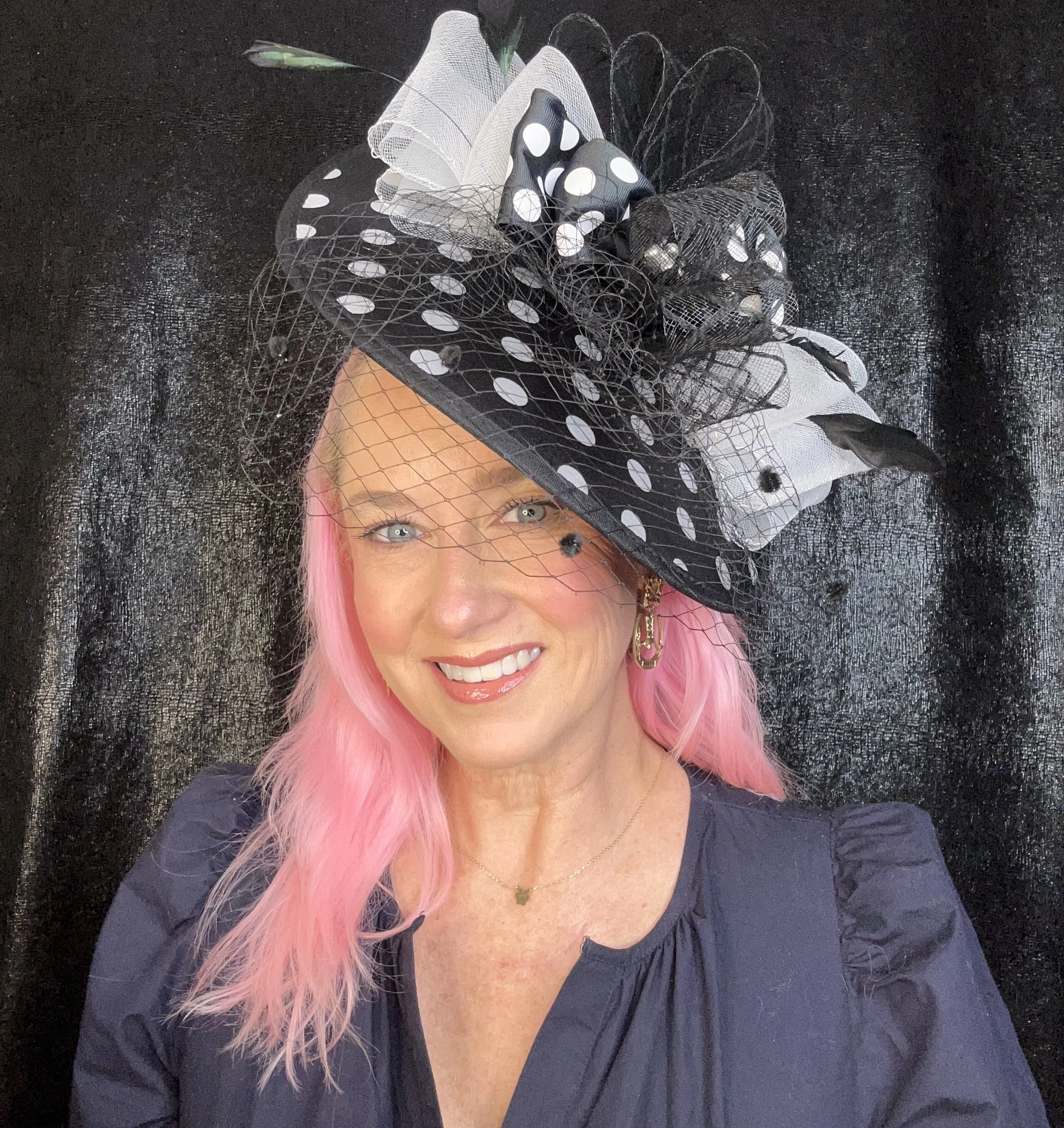 Black and White Polka Dot