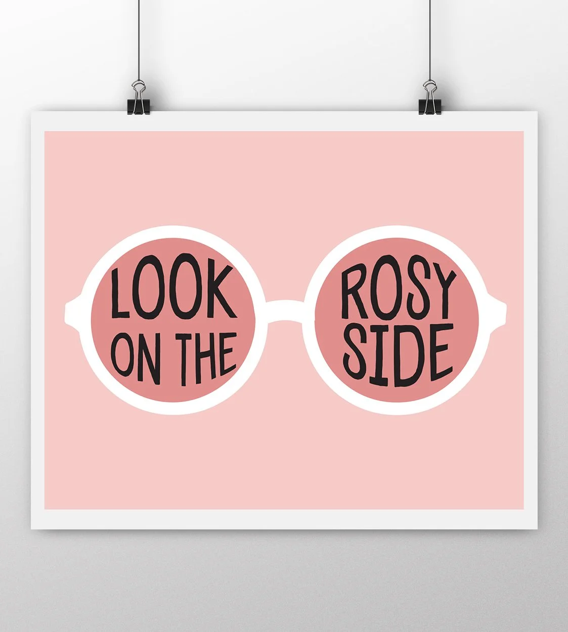 Look on the Rosy Side Art Print .jpg