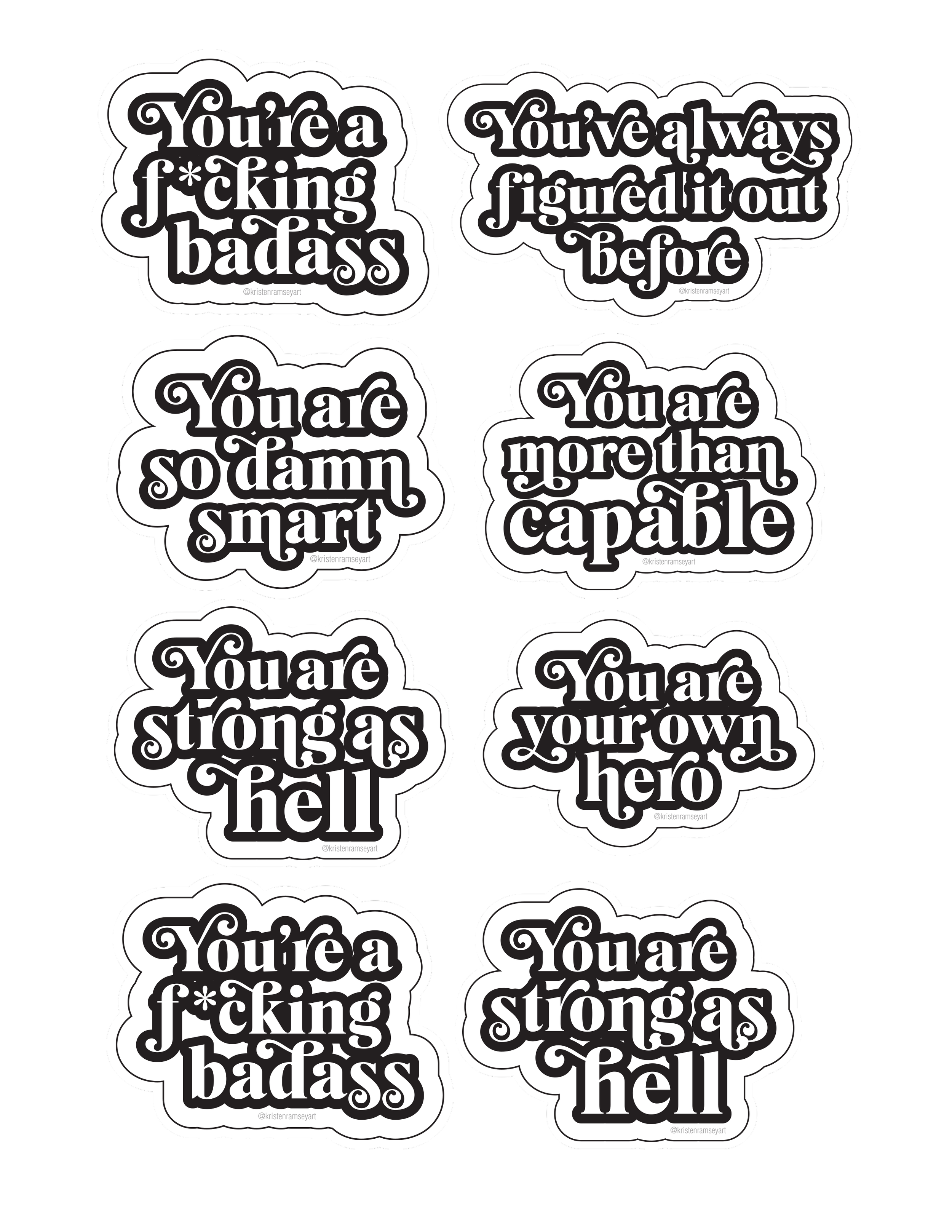 Strong as hell sticker layout.png